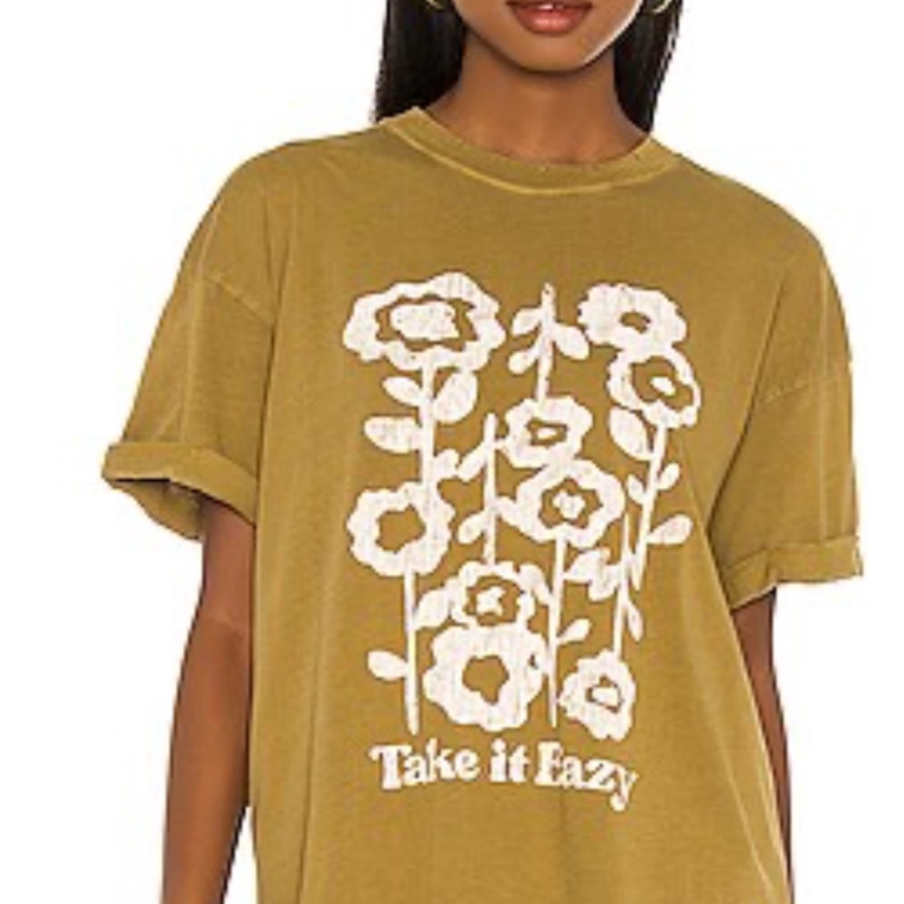 Free People X Girl Dangerous Take It Eazy Tee